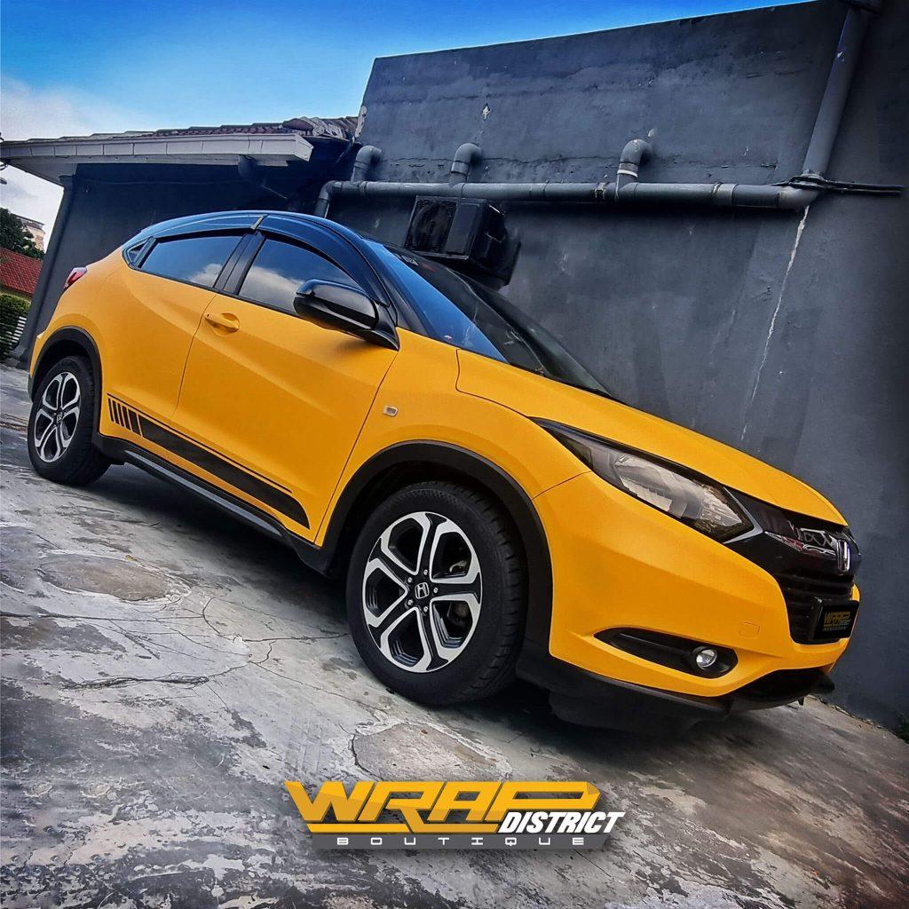 Honda HRV Matte Yellow